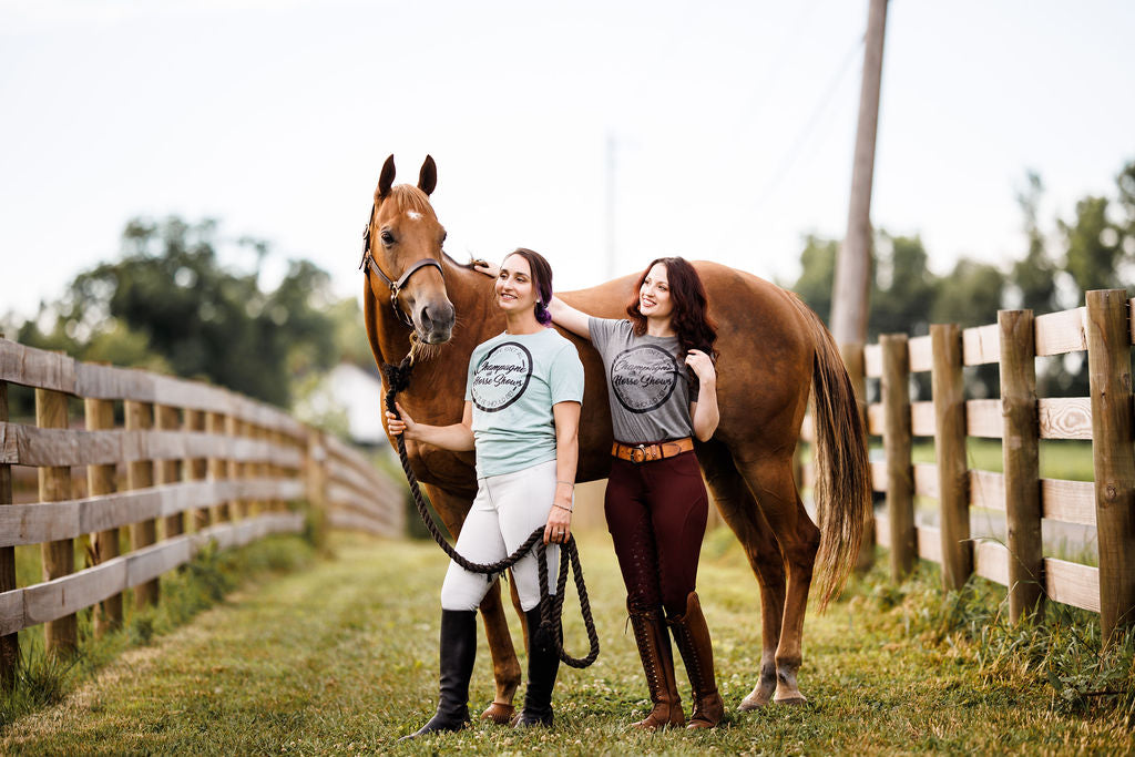 Champagne and Horse Show Tee