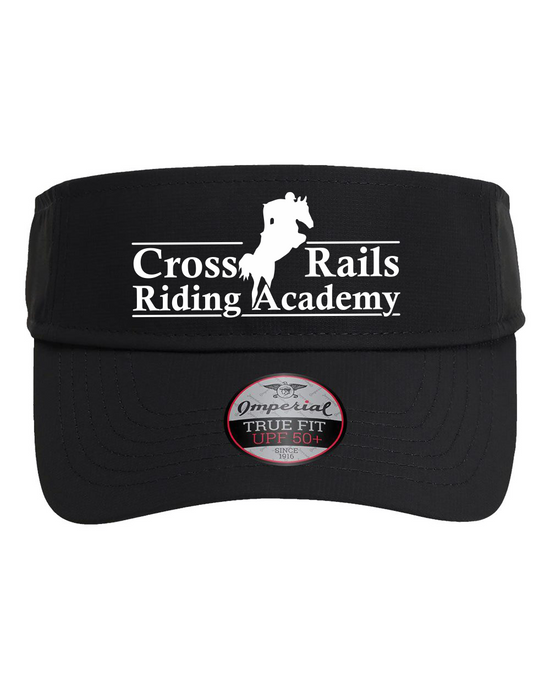 Cross Rails Riding Academy Performance Visor