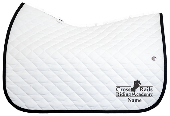 Cross Rails Riding Academy Ogilvy Saddle Pad