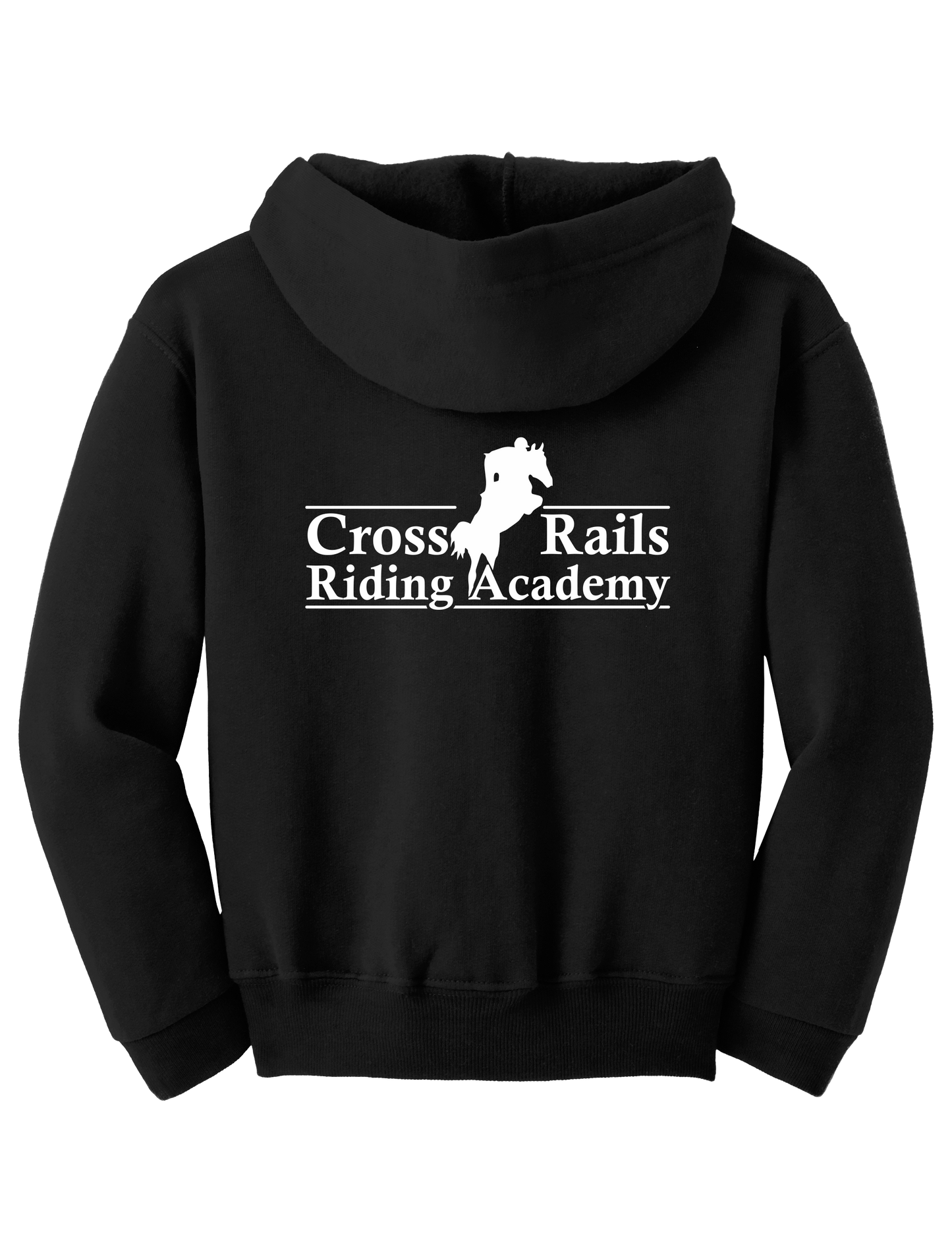 Cross Rails Riding Academy Youth Full Zip Sweater