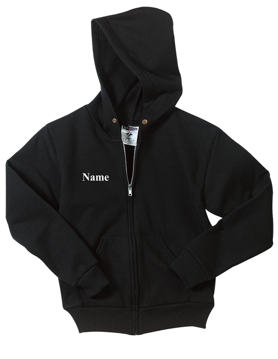 Cross Rails Riding Academy Youth Full Zip Sweater