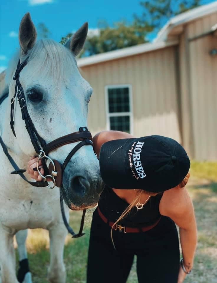 Horses, are my favorite people hat